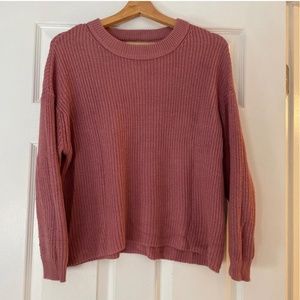 Pink sweater (Pull & Bear)